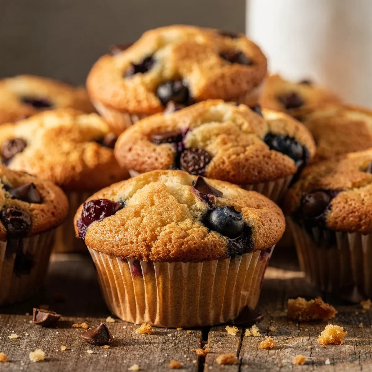 Muffins baked at Daisy's Bakery in Clifton, NJ