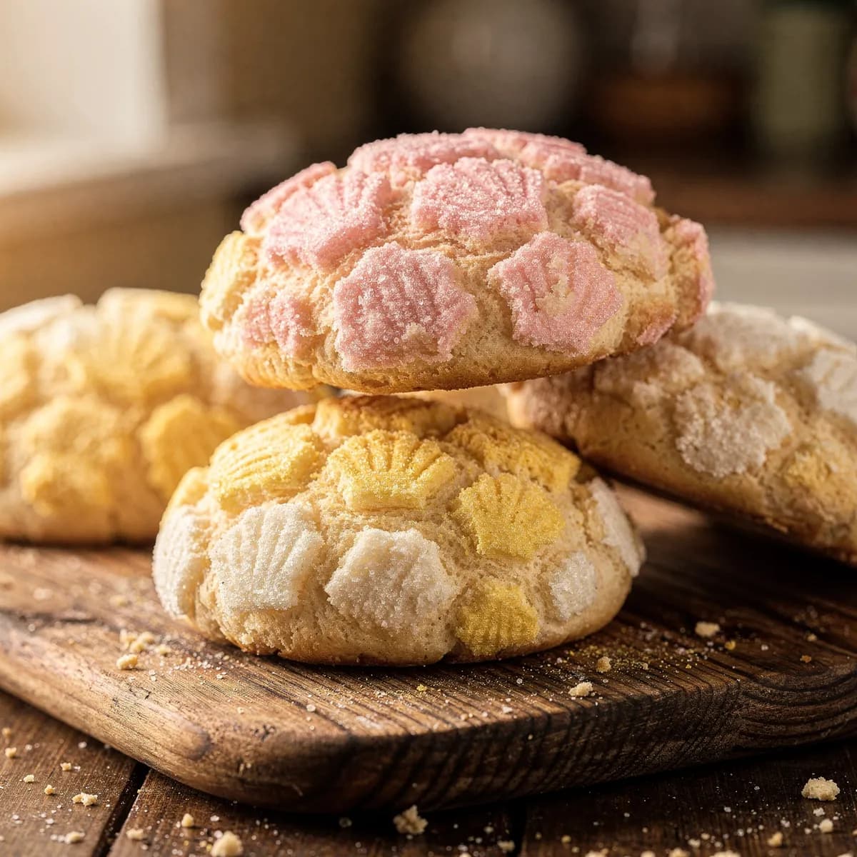 Pan Dulce baked at Daisy's Bakery in Clifton, NJ